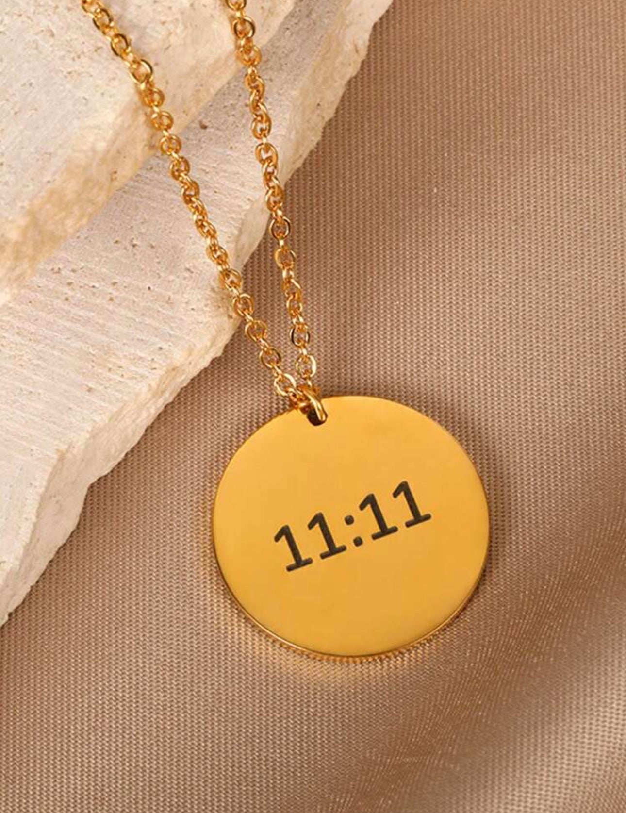 11:11 Angel Number Necklace - Spiritual Awakening Jewelry