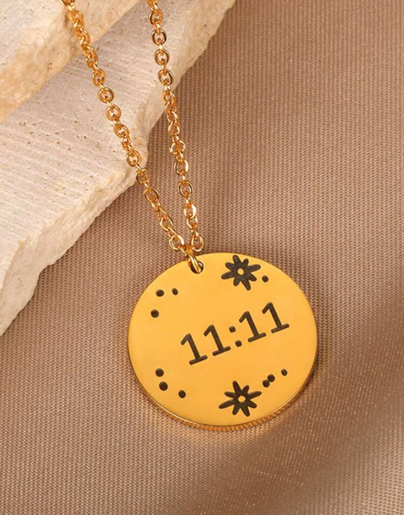 11:11 Angel Number Necklace - Spiritual Awakening Jewelry