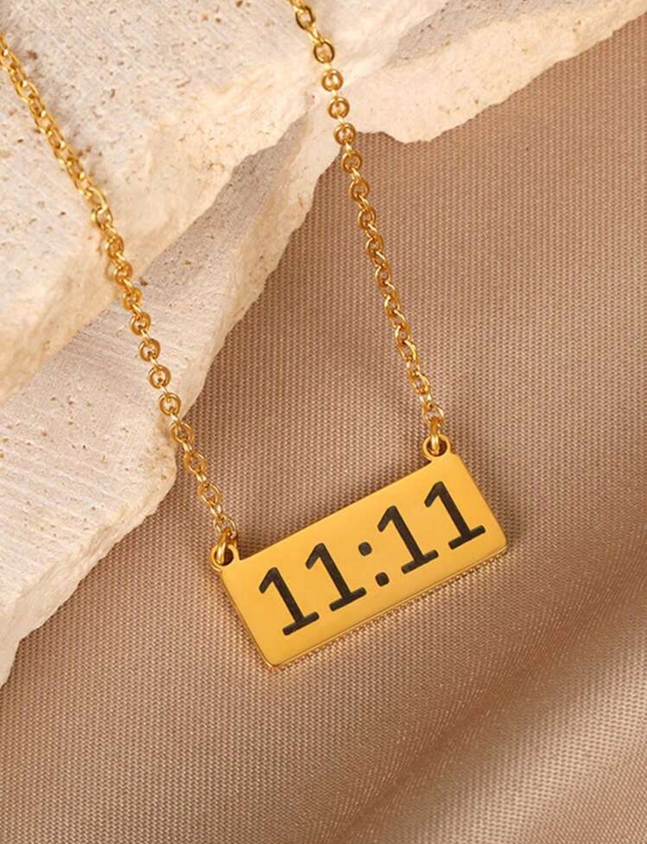 11:11 Angel Number Necklace - Spiritual Awakening Jewelry