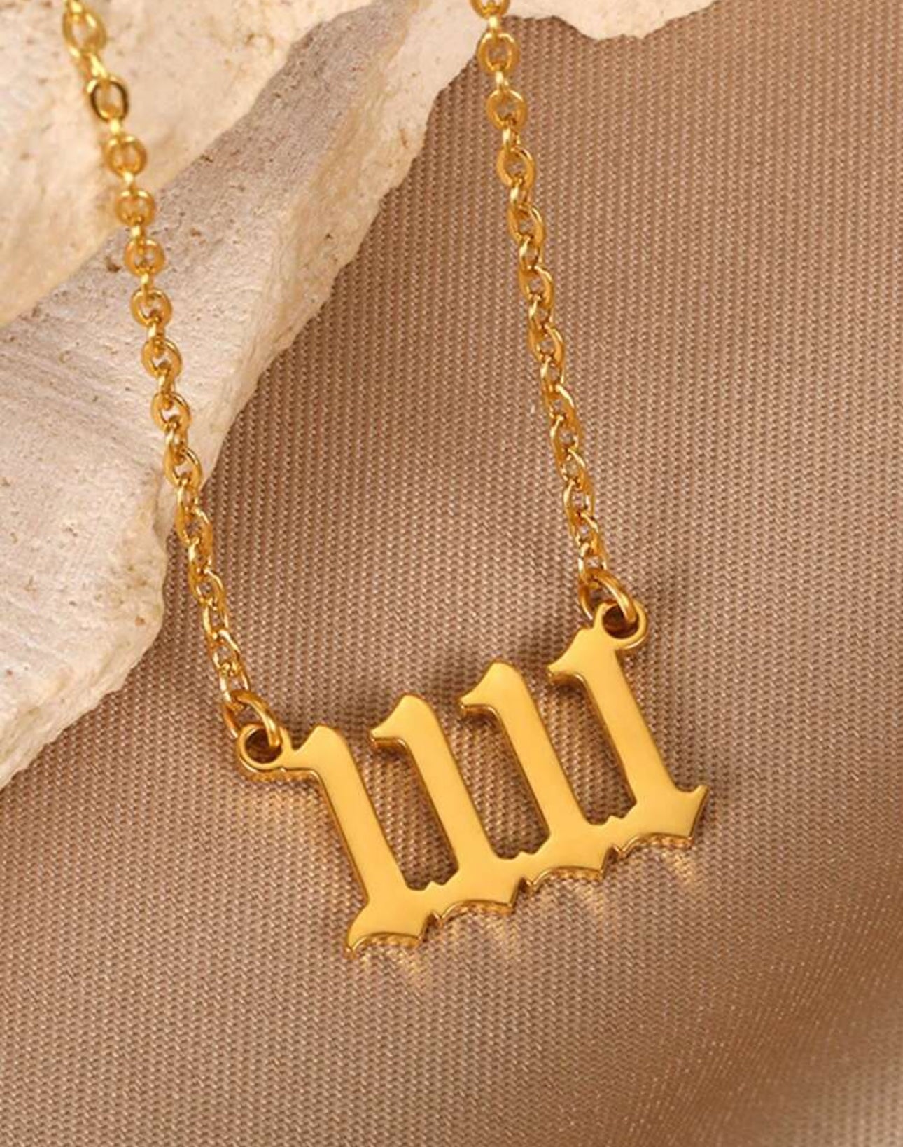 11:11 Angel Number Necklace - Spiritual Awakening Jewelry