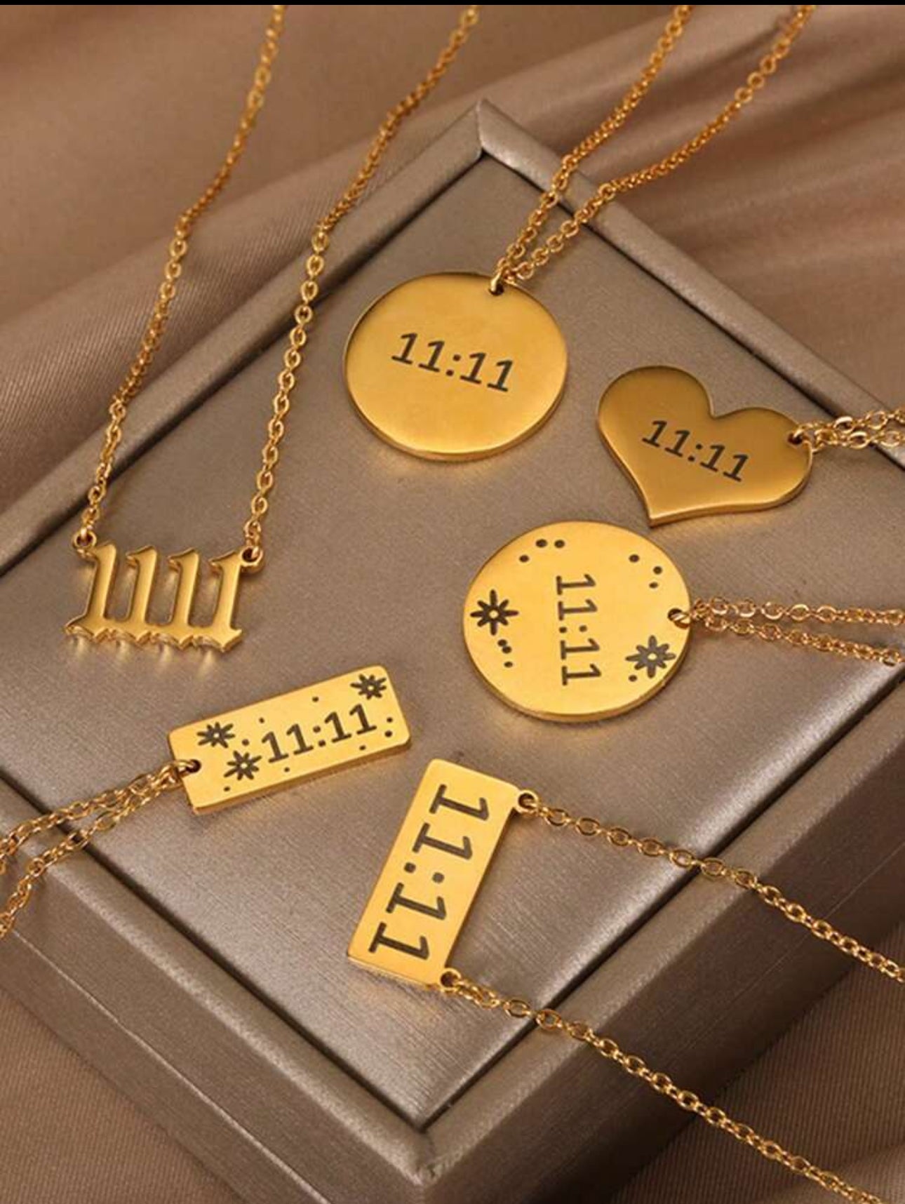 11:11 Angel Number Necklace - Spiritual Awakening Jewelry