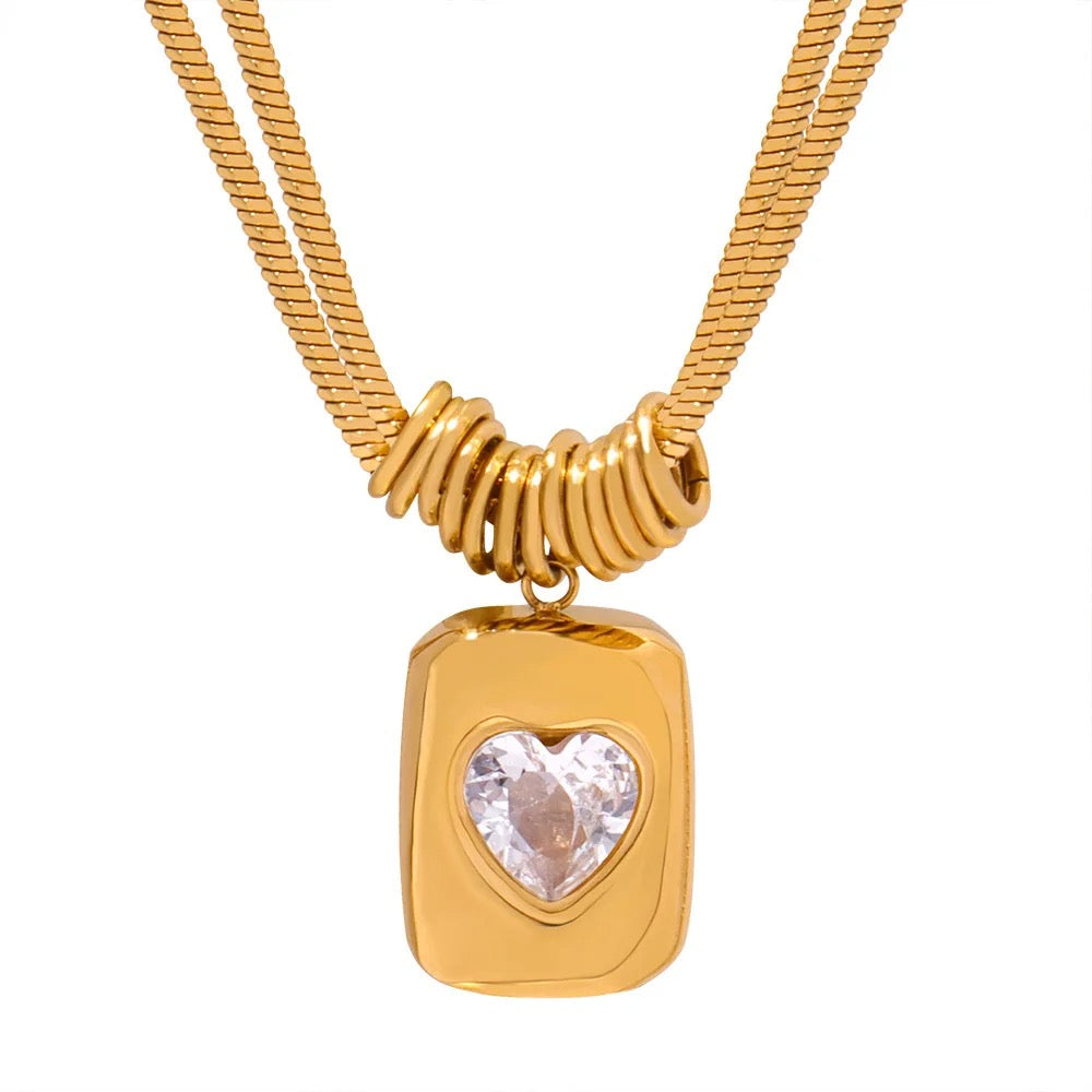 Heart of Radiance
Pendant Necklace
