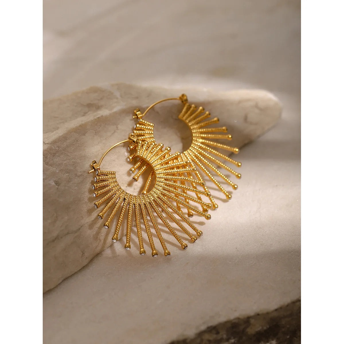 Solara Hoop Earrings