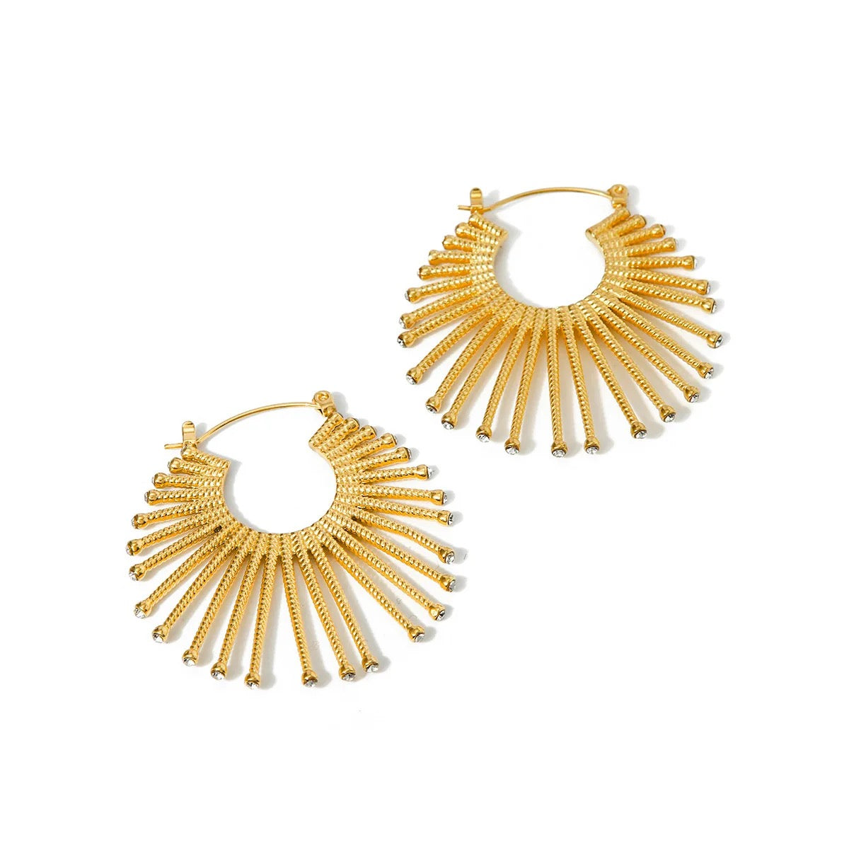 Solara Hoop Earrings