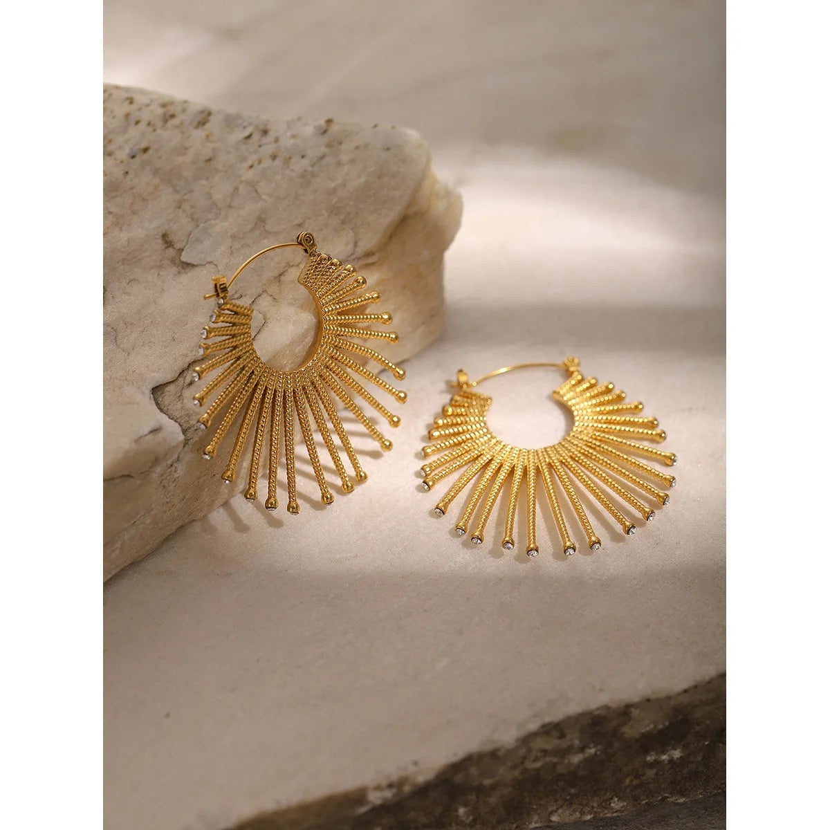 Solara Hoop Earrings