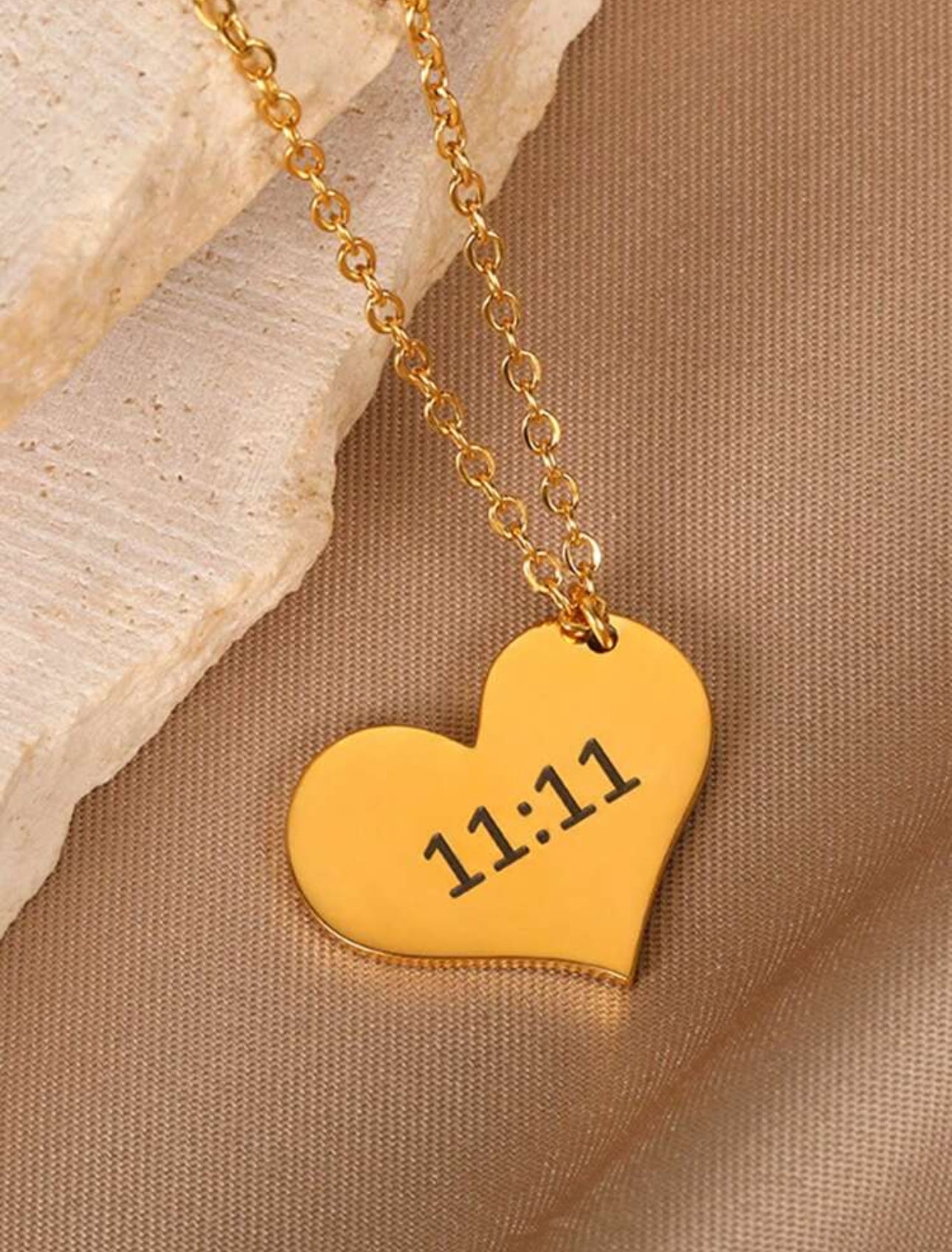 11:11 Angel Number Necklace - Spiritual Awakening Jewelry