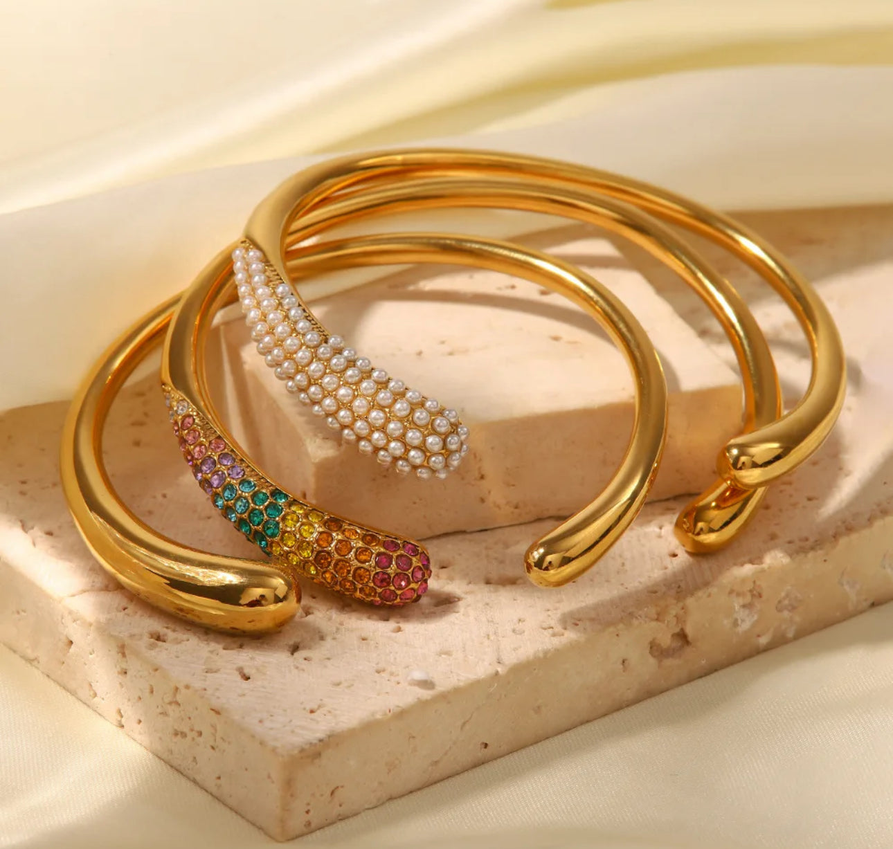 Radiance Adjustable Bangles