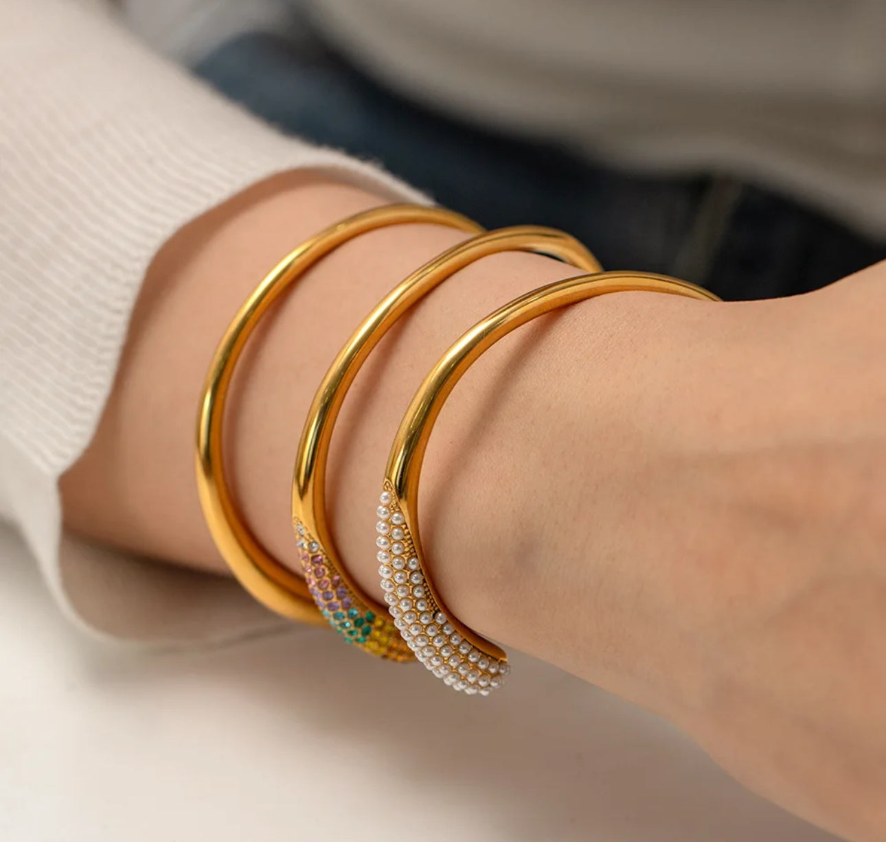 Radiance Adjustable Bangles