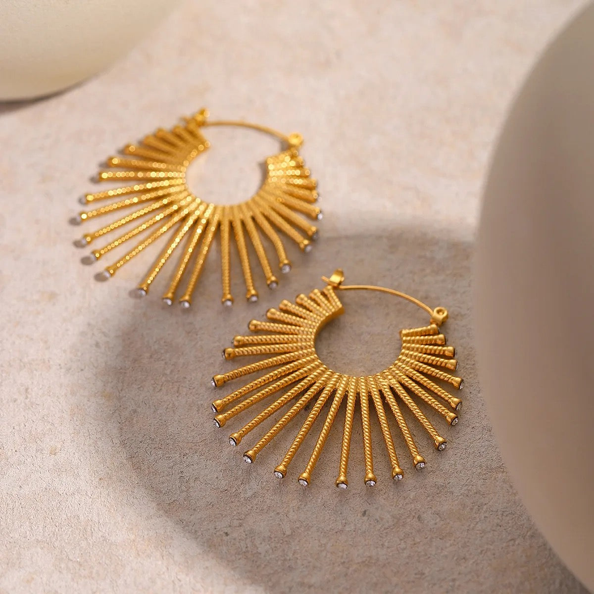 Solara Hoop Earrings