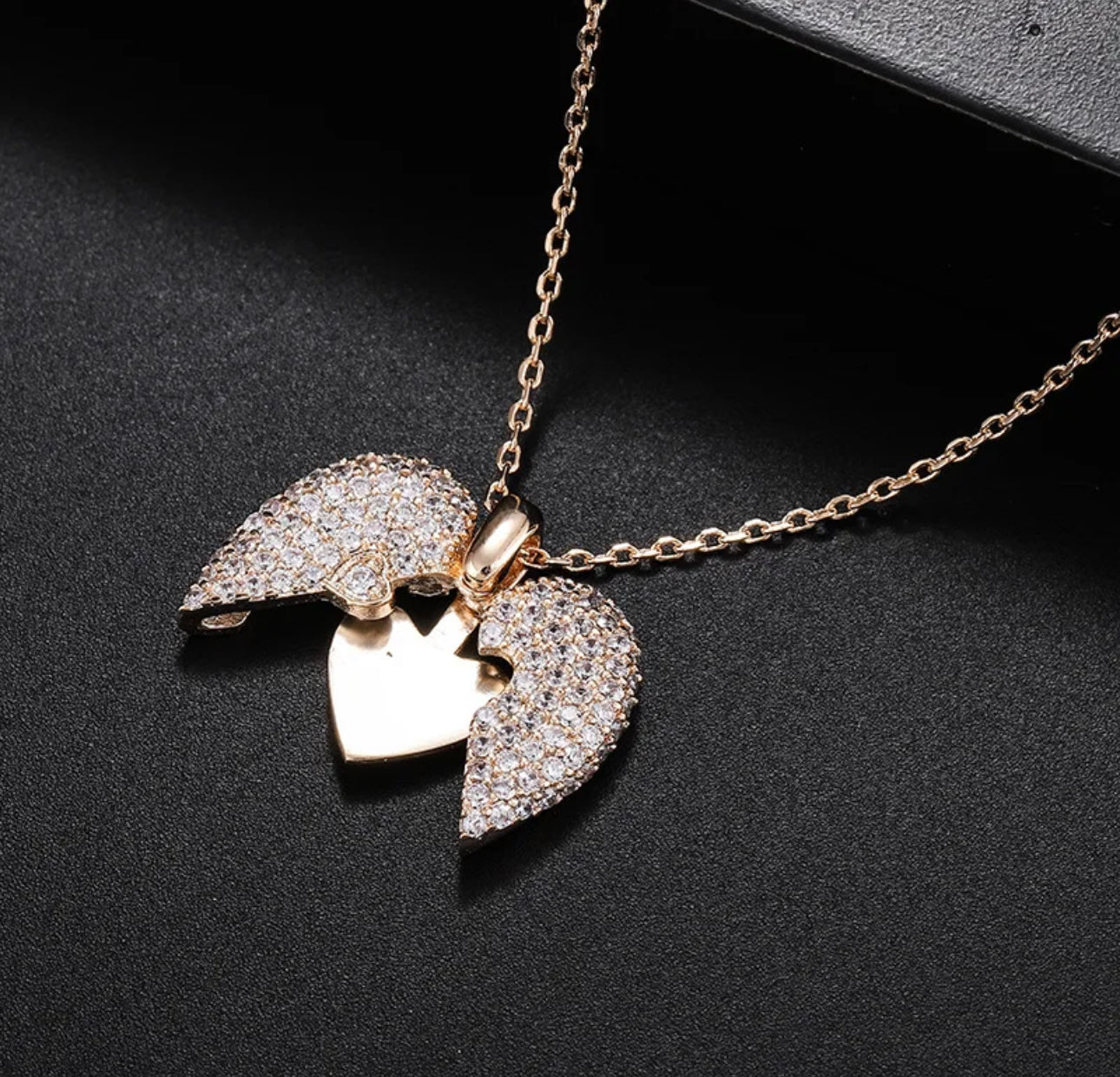 Golden Embrace Heart & Wings Collection