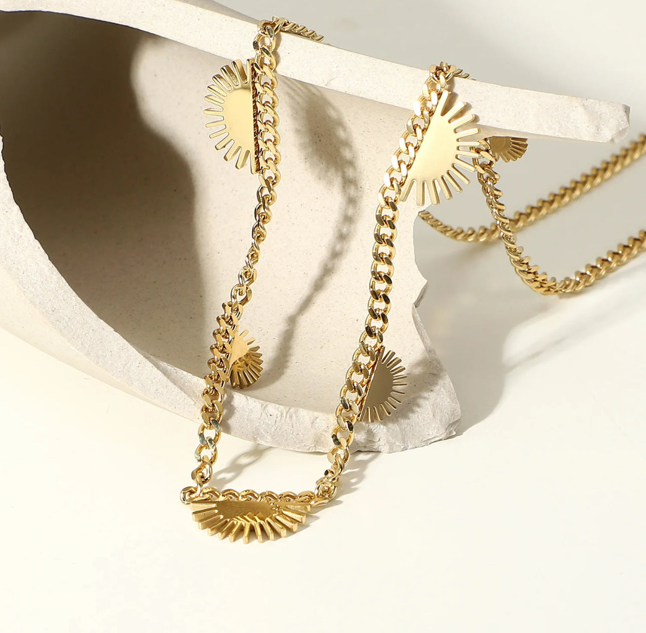 Sunbeam Fanfare Necklace