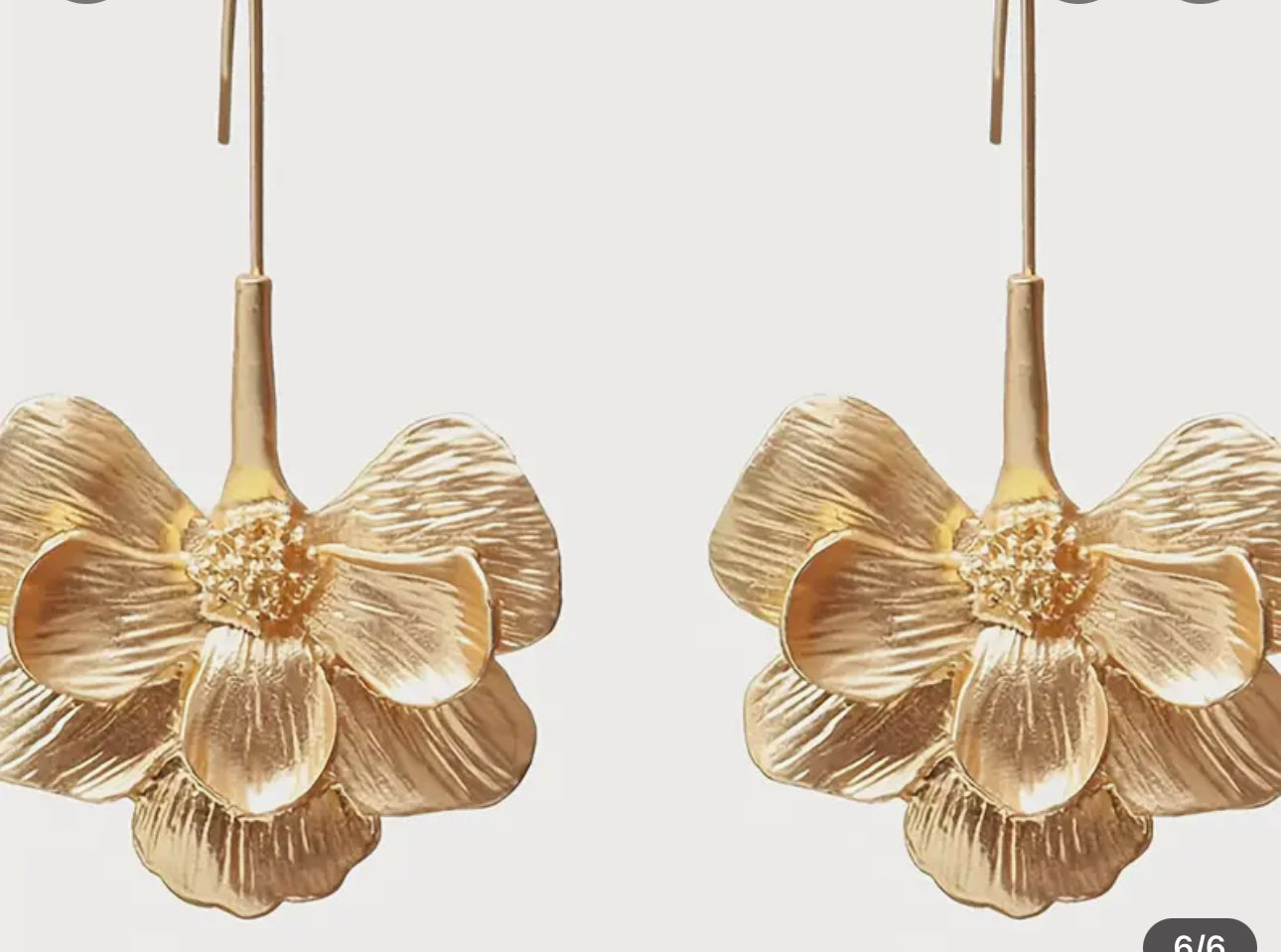 Golden Orchid Elegance Earrings - Embrace Nature’s Luxe